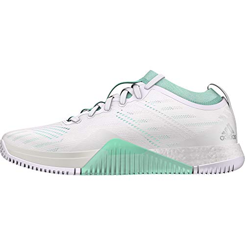 Adidas Crazytrain Elite W, Zapatillas de Deporte para Mujer, Blanco (Ftwbla/Mencla/Ftwbla 000), 38 2/3 EU