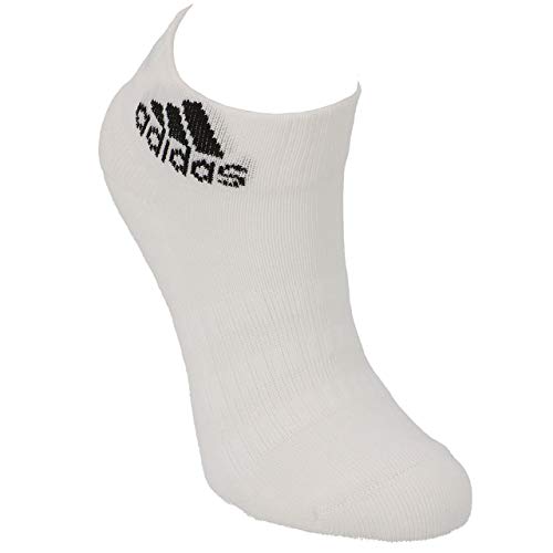adidas CUSH ANK 3PP Socks, Unisex adulto, White/White/White, M