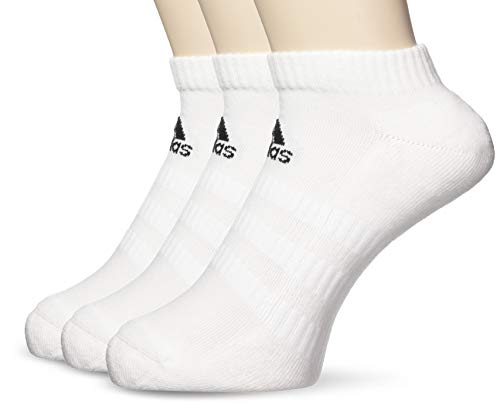 adidas Cush Low 3PP Calcetines, Unisex Adulto, Blanco (White/White/White), XS