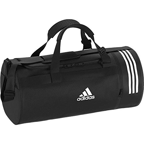 Adidas Cvrt 3S, Mochila Unisex Adultos, Negro (Negro/Gris/Blanco), M