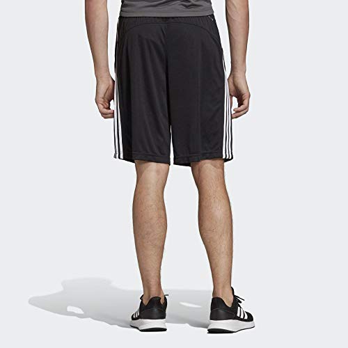 adidas D2M Cool SHO 3S Pantalones Cortos de Deporte, Hombre, Black, M