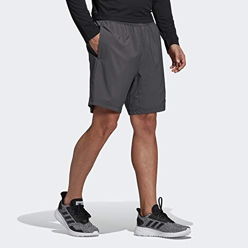 adidas D2M Cool SHO WV Pantalones Cortos de Deporte, Hombre, Grey Six, XL