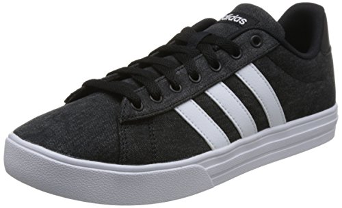 adidas Daily 2.0, Zapatillas de Deporte para Hombre, Negro (Negbás/Ftwbla/Negbás 000), 44 EU