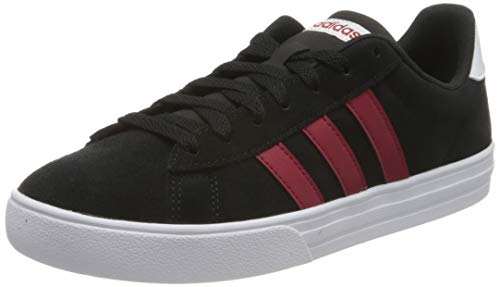 adidas Daily 2.0, Zapatillas de Gimnasio para Hombre, Core Black Active Maroon FTWR White, 44 EU