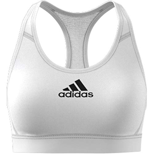 adidas DRST Ask Bra Sujetador de Deporte, Mujer, White, S