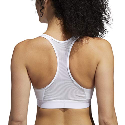 adidas DRST Ask Bra Sujetador de Deporte, Mujer, White, S