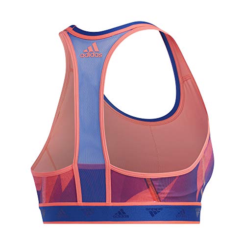 adidas DRST Ask Q1 Bra Sujetador Deportivo, Mujer, rossen/azurea, 2XS