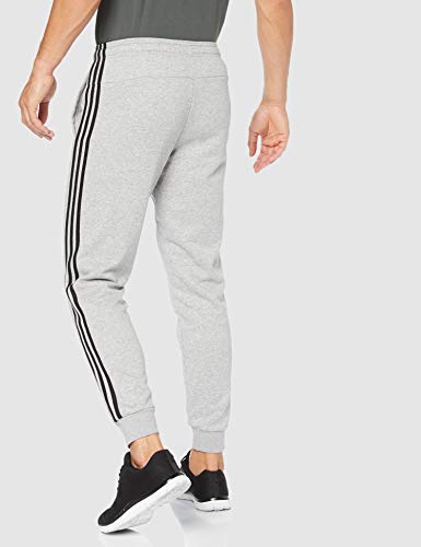 adidas E 3S T PNT FT Pantalones de Deporte, Hombre, Medium Grey Heather/Black/mgh Solid Grey, M