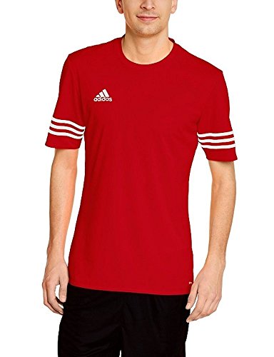 adidas Entrada 14 JSY, Camiseta para hombre, Rojo (University Red/White), M, F50485