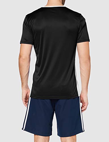 adidas Entrada 18 JSY T-Shirt, Hombre, Black/White, M