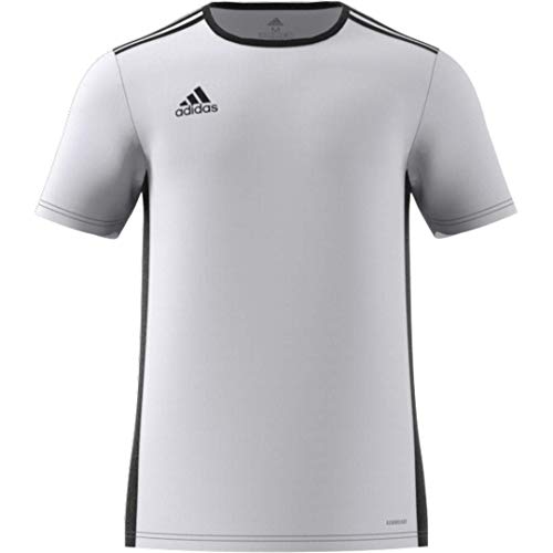 adidas Entrada 18 JSY T-Shirt, Hombre, White/Black, S