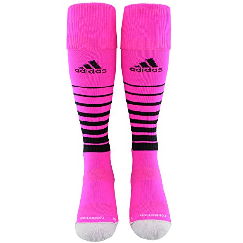 adidas Equipo velocidad fútbol calcetines - 103893, Shock Pink/Black/Light Onix