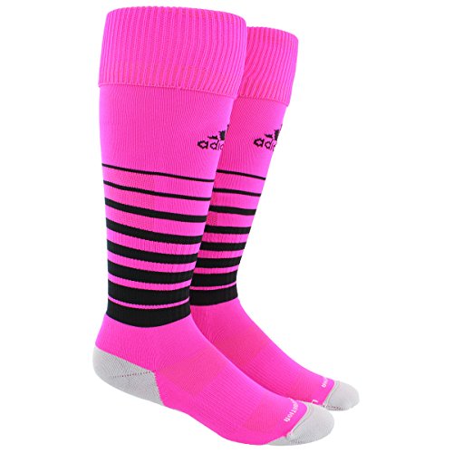 adidas Equipo velocidad fútbol calcetines - 103893, Shock Pink/Black/Light Onix