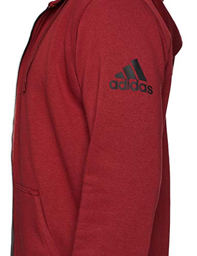 adidas ESS Base FZ SLB Camiseta, Hombre, Granate Noble, 2XL