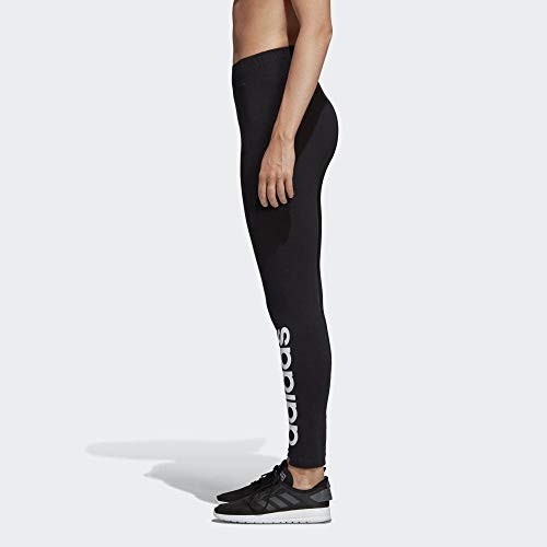 adidas Essential Linear Medias, Mujer, Negro/Blanco, L