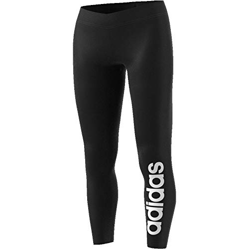 adidas Essential Linear Medias, Mujer, Negro/Blanco, L