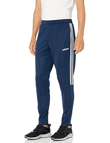 adidas Essentials Sereno Pantalón de entrenamiento para hombre - FXH30, Essentials Sereno - Pantalón de entrenamiento, S, Collegiate azul marino/blanco