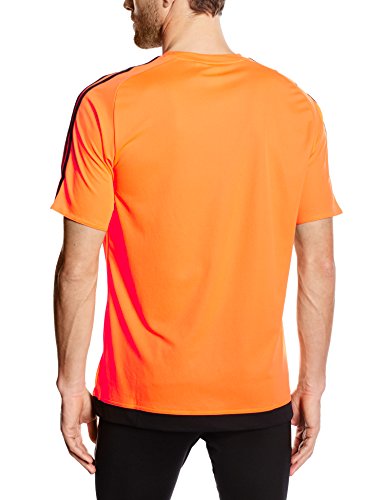 adidas Estro 15 JSY - Camiseta para hombre, color naranja/negro, talla S