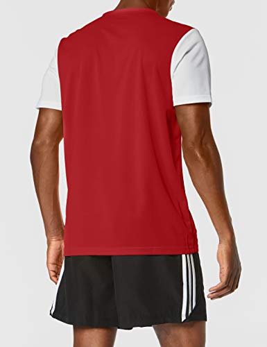 adidas ESTRO 19 JSY Camiseta de Manga Corta, Niños, Power Red, M