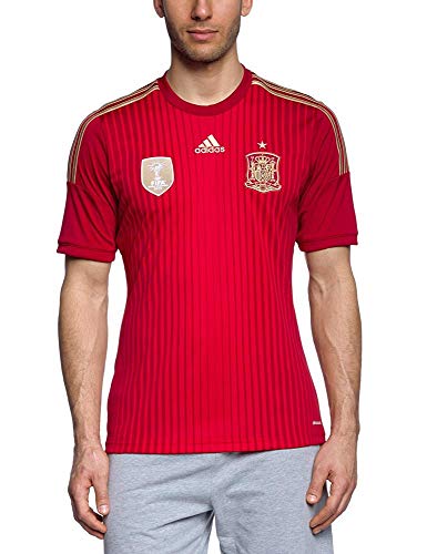 adidas Fef H JSY Camiseta, Hombre, Rojo, XL