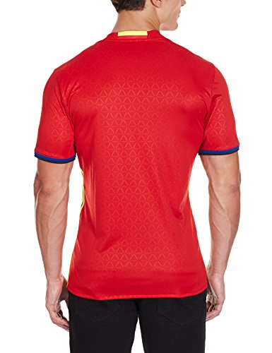 adidas Fef H JSY Camiseta Selección de España 1ª Equipacion 2015-2016, Hombre, Rojo/Amarillo/Azul, XS