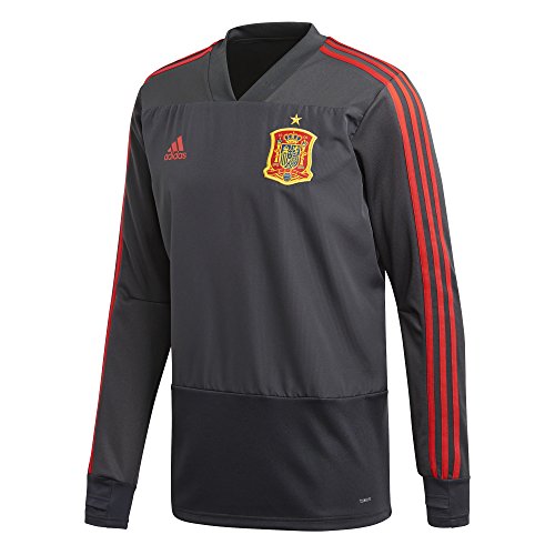 adidas Fef TR Top Camiseta, Hombre, Gris/Rojo (Grpudg/grinoc), XL