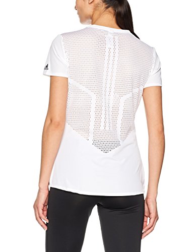 adidas Feminine tee Camiseta, Mujer, Blanco (Blanco), S