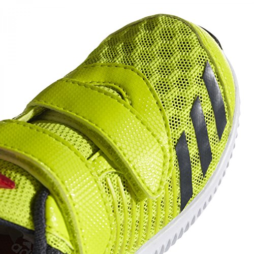 Adidas Fortarun Cool CF I, Zapatillas de Estar por casa para Niños, Amarillo (Amarillo/(Ftwbla/Carbon/Ftwbla) 000), 22 EU