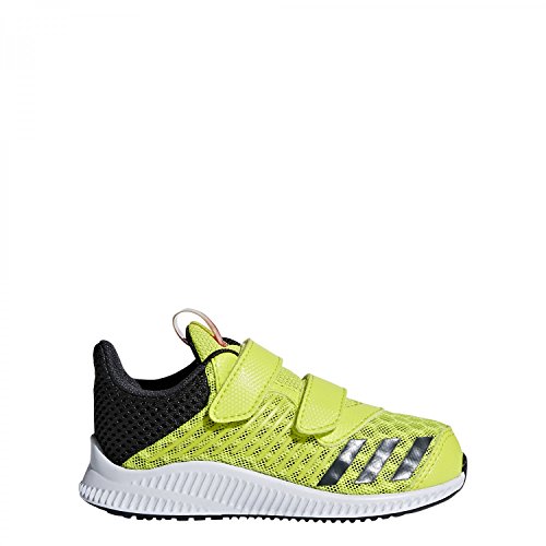 Adidas Fortarun Cool CF I, Zapatillas de Estar por casa para Niños, Amarillo (Amarillo/(Ftwbla/Carbon/Ftwbla) 000), 22 EU