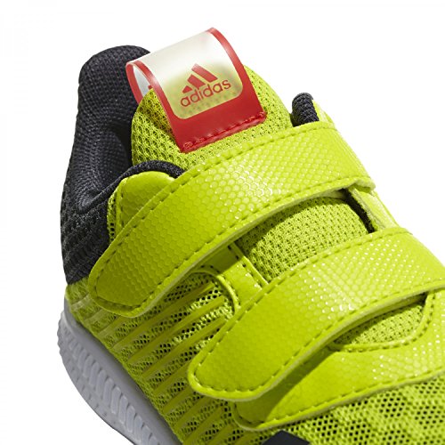 Adidas Fortarun Cool CF I, Zapatillas de Estar por casa para Niños, Amarillo (Amarillo/(Ftwbla/Carbon/Ftwbla) 000), 22 EU