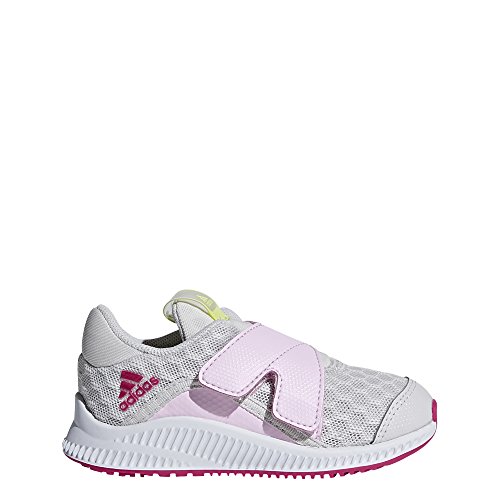Adidas Fortarun X Cool CF I, Zapatillas de Estar por casa Unisex niños, Gris (Griuno/Aerorr/Seamhe 000), 21 EU
