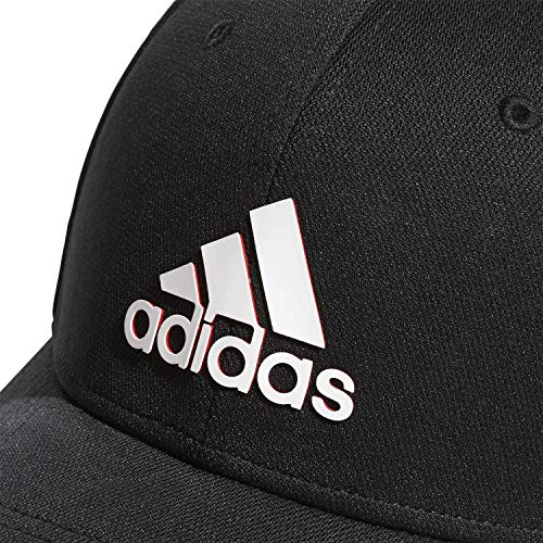 adidas Franchise Stretch Fit Franquicia para Hombre, Hombre, 976772, Negro, Blanco, Escarlata, S-M