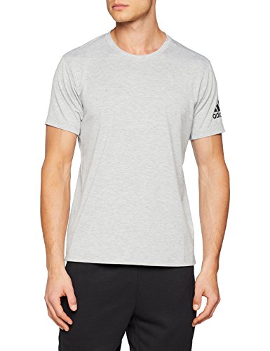 adidas FreeLift Prime, Camiseta para Hombre, Gris (Medium Grey Heather), S