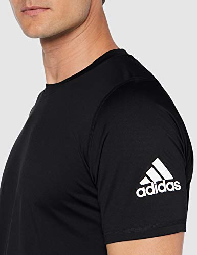 adidas Freelift Ultimate Solid T Camiseta, Hombre, Negro (Black), S