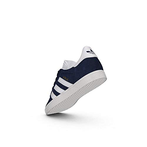 adidas Gazelle J, Zapatillas Unisex Niños, Azul (Collegiate Navy/Footwear White/Footwear White 0), 37 1/3 EU