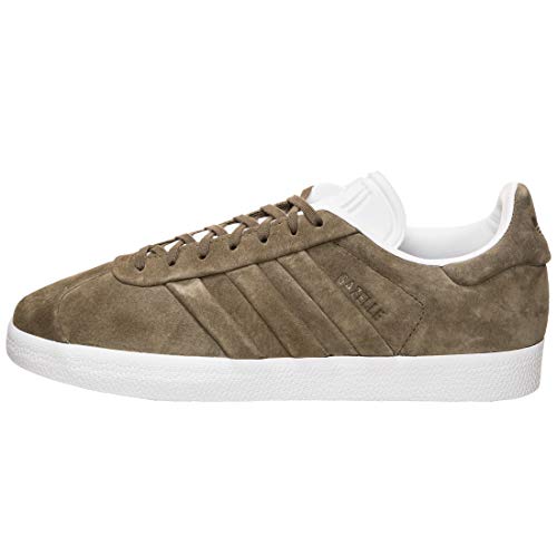 adidas Gazelle Stitch and Turn, Zapatillas para Hombre, Verde (Olive/Weiß Olive/Weiß), 39 1/3 EU