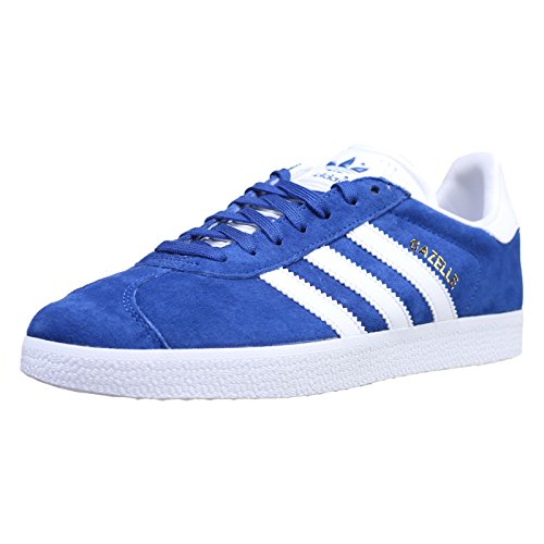 adidas Gazelle, Zapatillas de deporte Unisex Adulto, Azul (Collegiate Royal/White/Gold Metallic), 39 1/3 EU