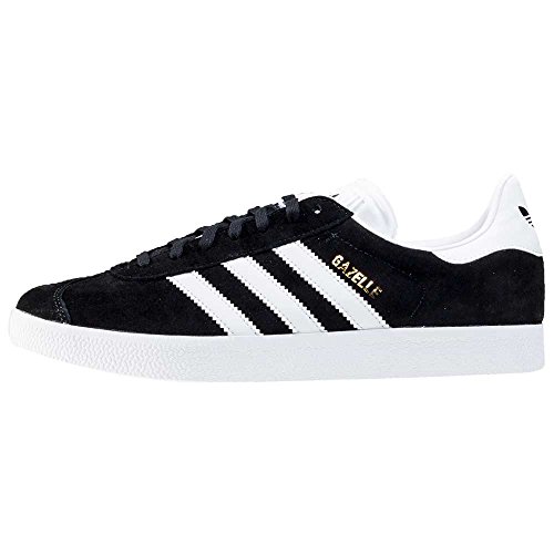 adidas Gazelle, Zapatillas de deporte Unisex Adulto, Varios colores (Core Black/White/Gold Metalic), 40 EU