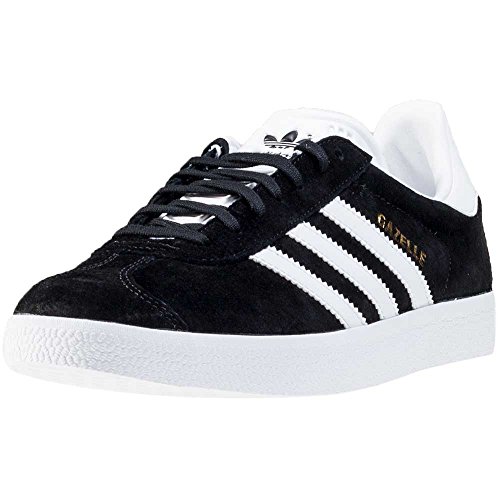 adidas Gazelle, Zapatillas de deporte Unisex Adulto, Varios colores (Core Black/White/Gold Metalic), 40 EU