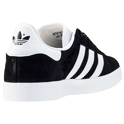 adidas Gazelle, Zapatillas de deporte Unisex Adulto, Varios colores (Core Black/White/Gold Metalic), 45 1/3 EU