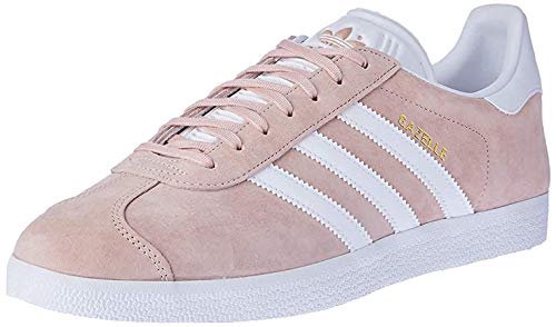 adidas Gazelle, Zapatillas de deporte Unisex Adulto, Varios colores (Vapour Pink/White/Gold Metalic), 38 EU