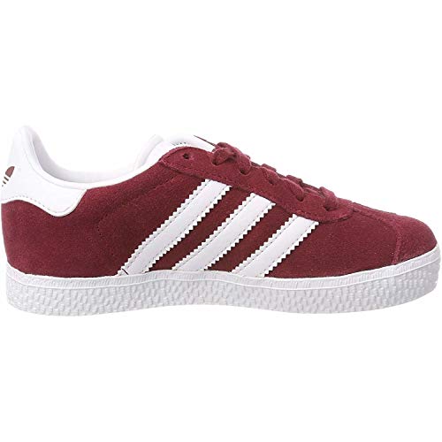 adidas Gazelle, Zapatillas de deporte Unisex niños, Rojo (Collegiate Burgundy/Footwear White/Footwear White 0), 28 EU