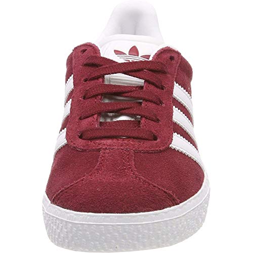 adidas Gazelle, Zapatillas de deporte Unisex niños, Rojo (Collegiate Burgundy/Footwear White/Footwear White 0), 28 EU