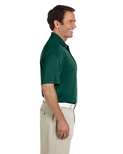 adidas Golf Climalite - Polo de manga corta para hombre, talla M, color bosque