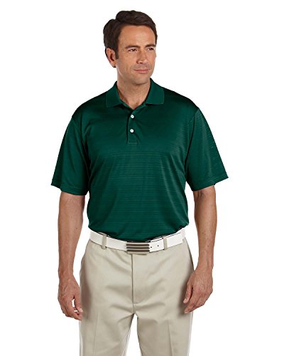 adidas Golf Climalite - Polo de manga corta para hombre, talla M, color bosque