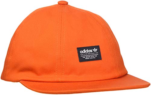 adidas Gorra Mod 6 Panel para Adultos, Color Naranja