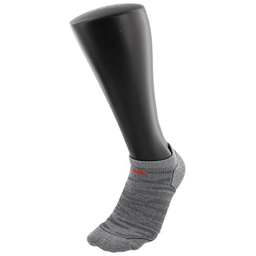 adidas Hombre Superlite Velocidad Malla no Show Calcetines (2 Unidades), Hombre, Vista Grey/Energy Red/Dark Grey