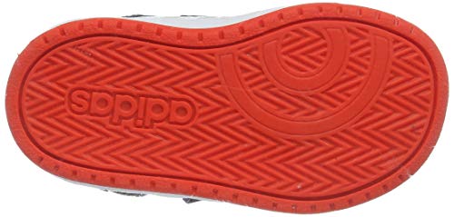 Adidas Hoops Mid 2.0 I, Zapatillas Unisex Niños, Multicolor (Core Black/FTWR White/Hi/Res Red S18 B75945), 26 EU