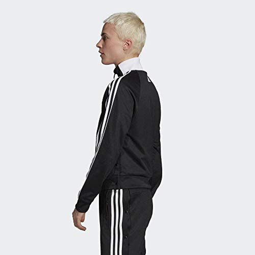 adidas ID 3-Stripes Snap Track Top W Chaqueta, Mujer, Negro (Black), S