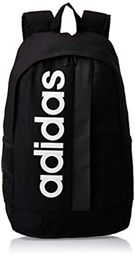 adidas Lin Core Bp Sports Backpack, Unisex adulto, black/black/white, NS